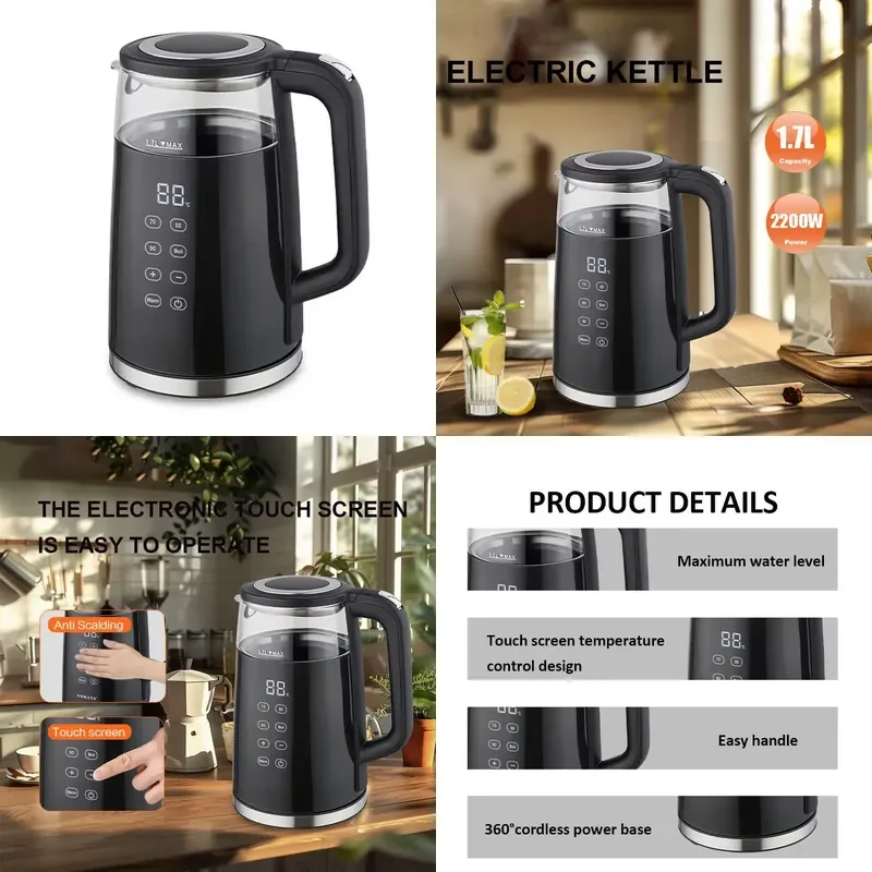 17l-electric-kettle-kettle-smart-touch-screen-temperature-adjustment-automatic-power-failure-glass-kettle