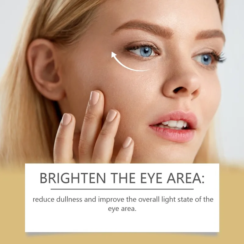 رقع العين الذهبية الممتلئة، ترطيب ثبات، إصلاح حاجز بشرة العين، مناسب لجميع أنواع البشرة