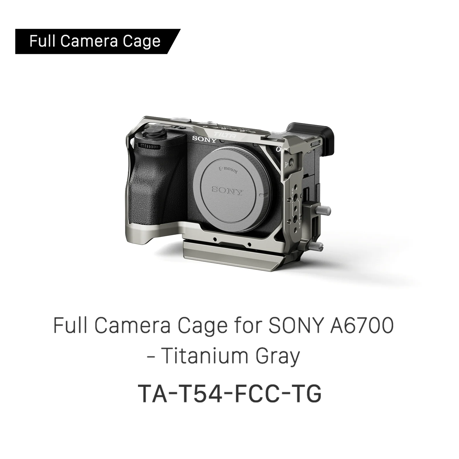 SONY a6700 カメラケージ TILTA TA-T54-FCC-B