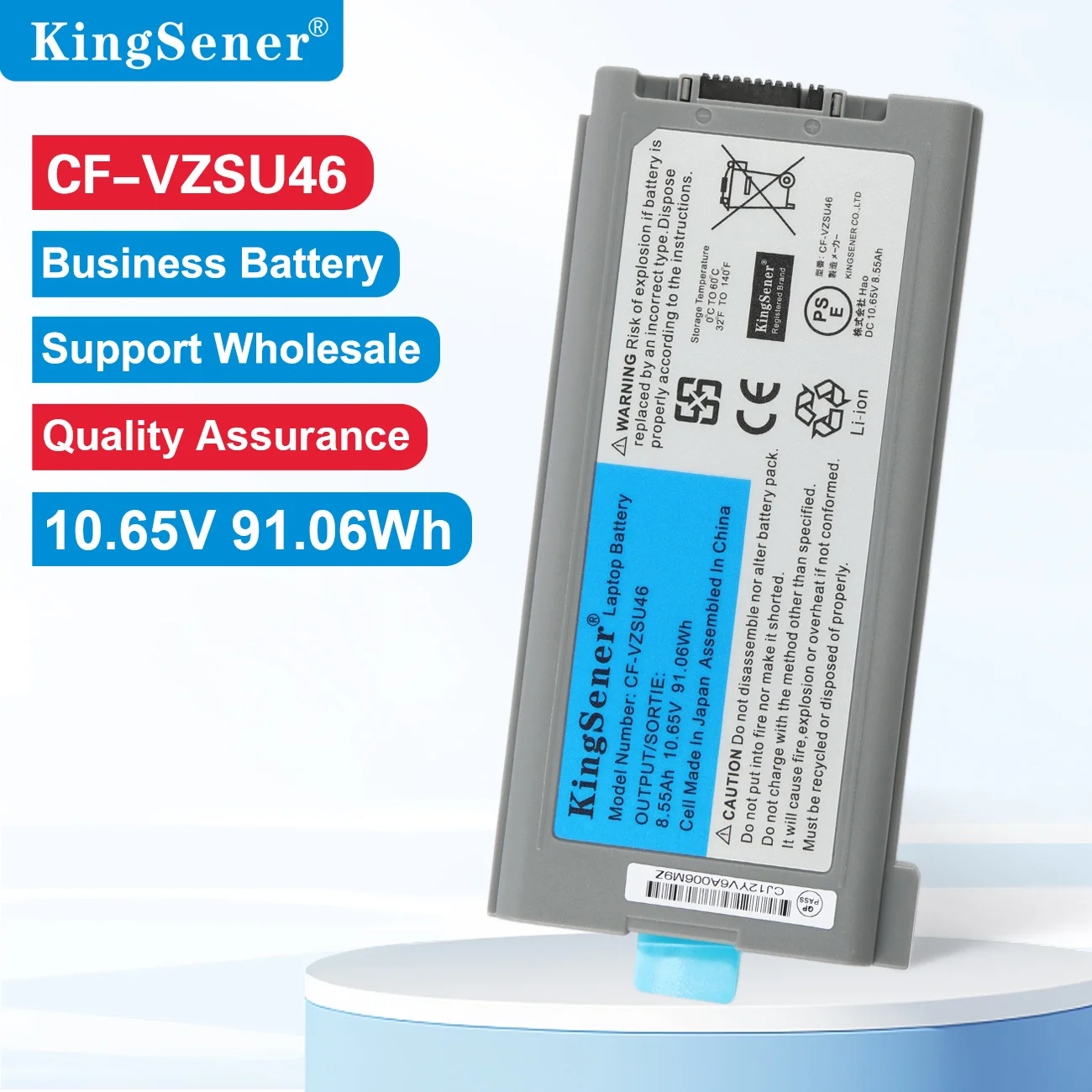 

KingSener 10,65 В 8550 мАч аккумулятор CF-VZSU46 для Panasonic Toughbook CF-30 CF-31 CF-53 серии CF-VZSU46AU CF-VZSU46U CF-VZSU46S