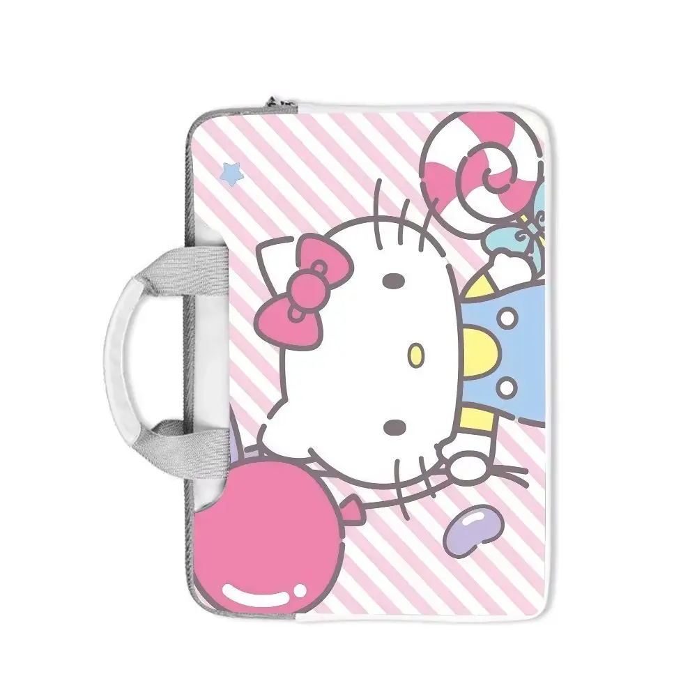 

Cartoon Hello Kitty Kurome Laptop Bag 12 13 13.3 14 15 15.6 16 Inch Laptop for Macbook Computer Handbag Briefcase Holiday Gift
