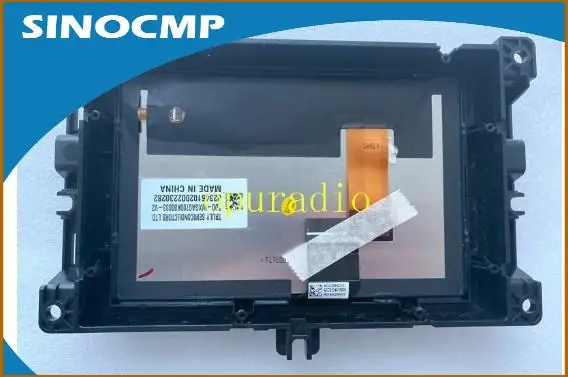 

7inch Touch Screen Display Assembly With Frame For JEEP COMPASS 2017-2020 Model TDO-WXGA0700K00033-V2 TDO-WXGA0700K00057-V1