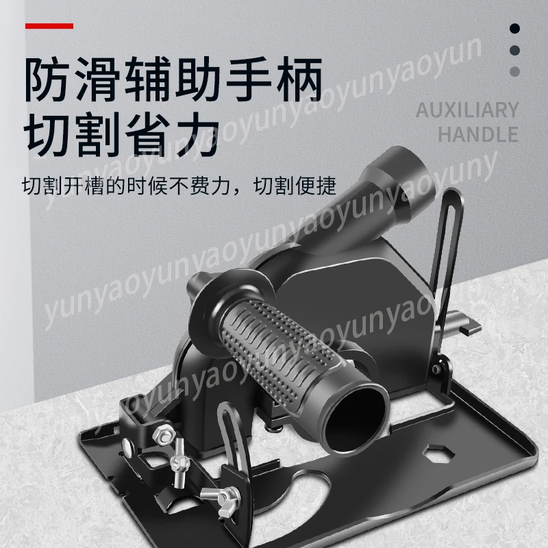 Angle Grinder Conversion Stand To Cutting Machine Table Saw Guard Safe Mount Universal Bracket Tool