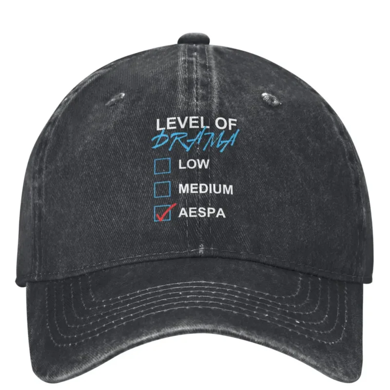 Level of drama A-aespas casual baseball cap spring trucker hat hiking fishing snapback cap men adult Y2K cute baseball caps