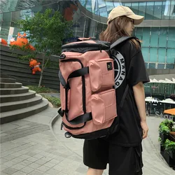 Dry and Wet Separation of Sports Training Fitness Backpack Large Capacity Waterproof Short Travel Backpack Luggage Tote Bag