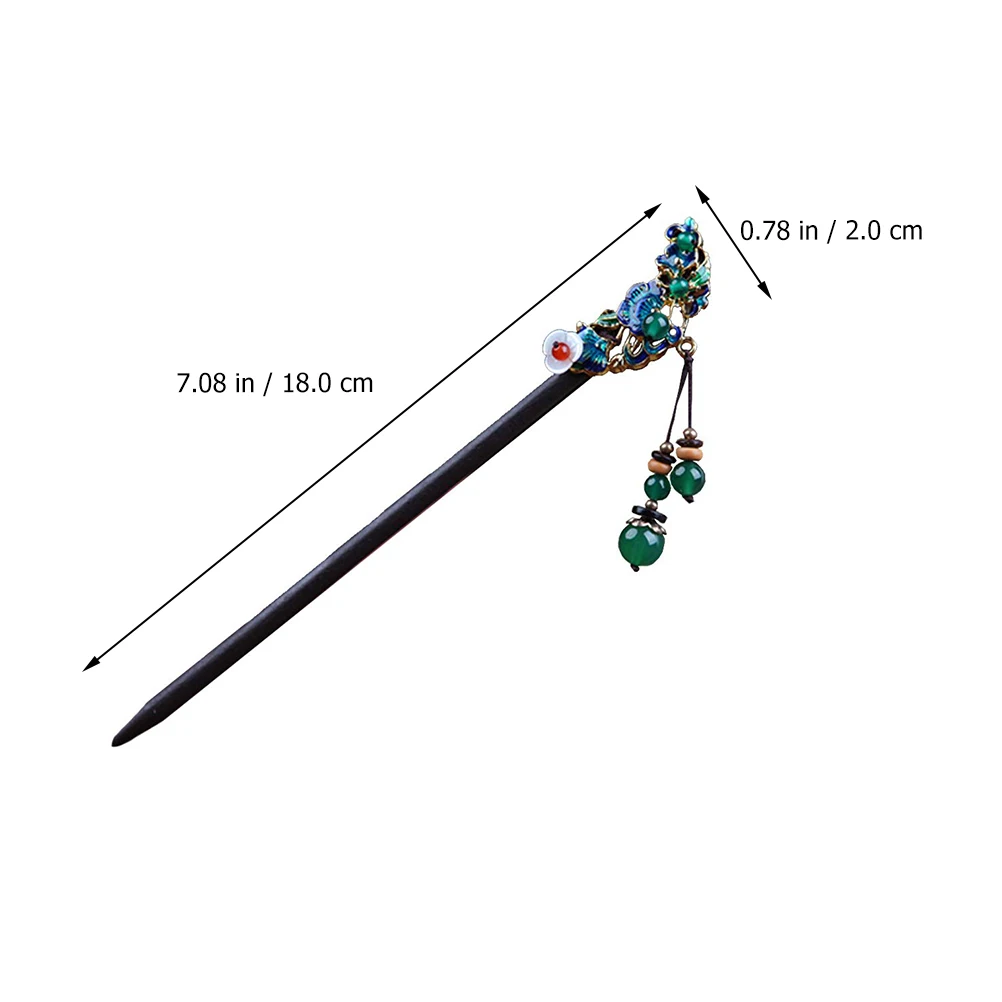 

Vintage Hairpin Retro Hair Stick Delicate Decorative Elegant Unique Gift Classic Flower Beautiful Hair Design Women Party