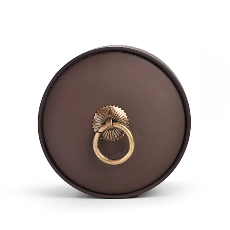 Purple Clay Tea Caddies Pu'er Tea Tin Household Sealed Jar Kitchen Dried Fruit Food Moisture-proof Storage Cans Tea Storage Tank - Image 5