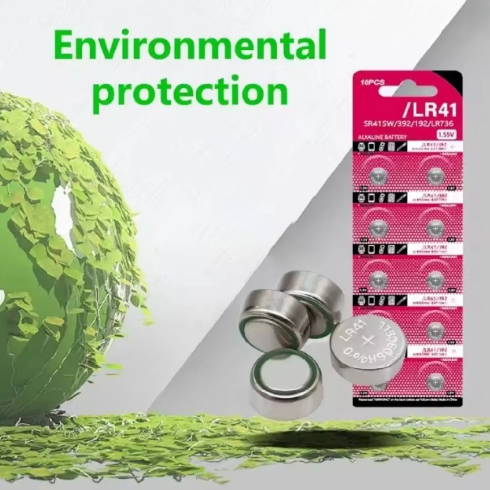 

2-50 шт. LR41 AG3 1.55V щелочные батарейки, кнопочные элементы питания L736 392 384 192 для часов и медицинских устройств