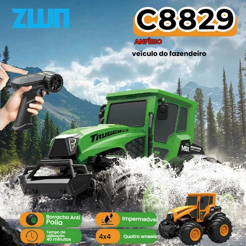jjrc-c8829-24g-rc-car-amphibious-tractor-full-scale-4wd-rtr-off-road-and-waterproof-remote-control-farmer-vehicle-toys-for-kid