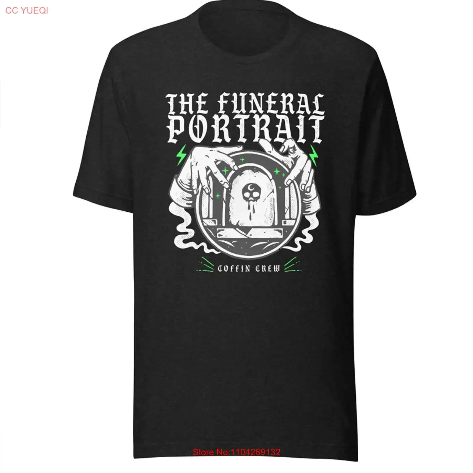 NEW The Funeral Portrait album band black shirt All sizes 73 vintage Washed graphic Soft homme Stylish Versatile Casual