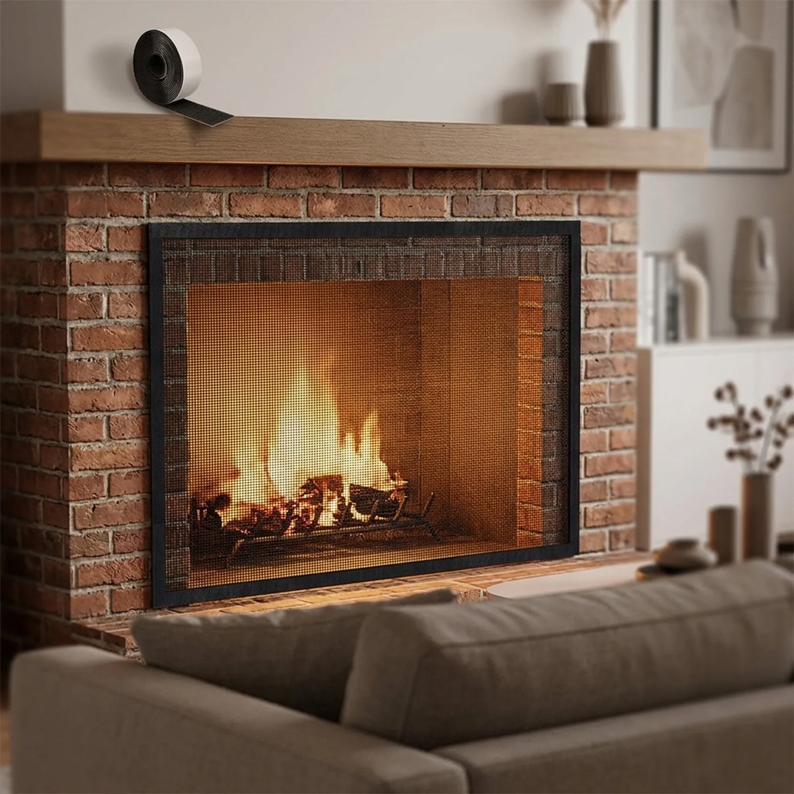 strong-and-fireplace-cover-prevent-for-access-to-children-and-pets-easy-to-install-black-pvc-mesh-fabric-strong