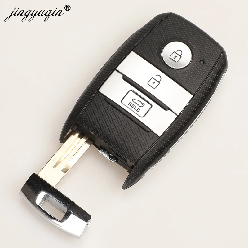 jinyuqin Car Remote Smart Key Shell for KIA K3 K3S KX3 K4 KX5 K5 Soul RIO Ceed Sportage Sorento TOY40 VA2 HYN10 HY20 Fob Case