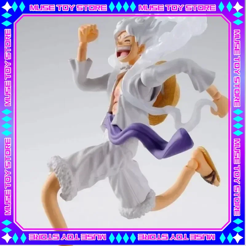

Оригинальная фигурка BANDAI S.H.Figuarts S.H.Figuarts Anime Monkey D Luffy Gear 5 NIKA ONE PIECE, модель из ПВХ, игрушки, подарки на складе