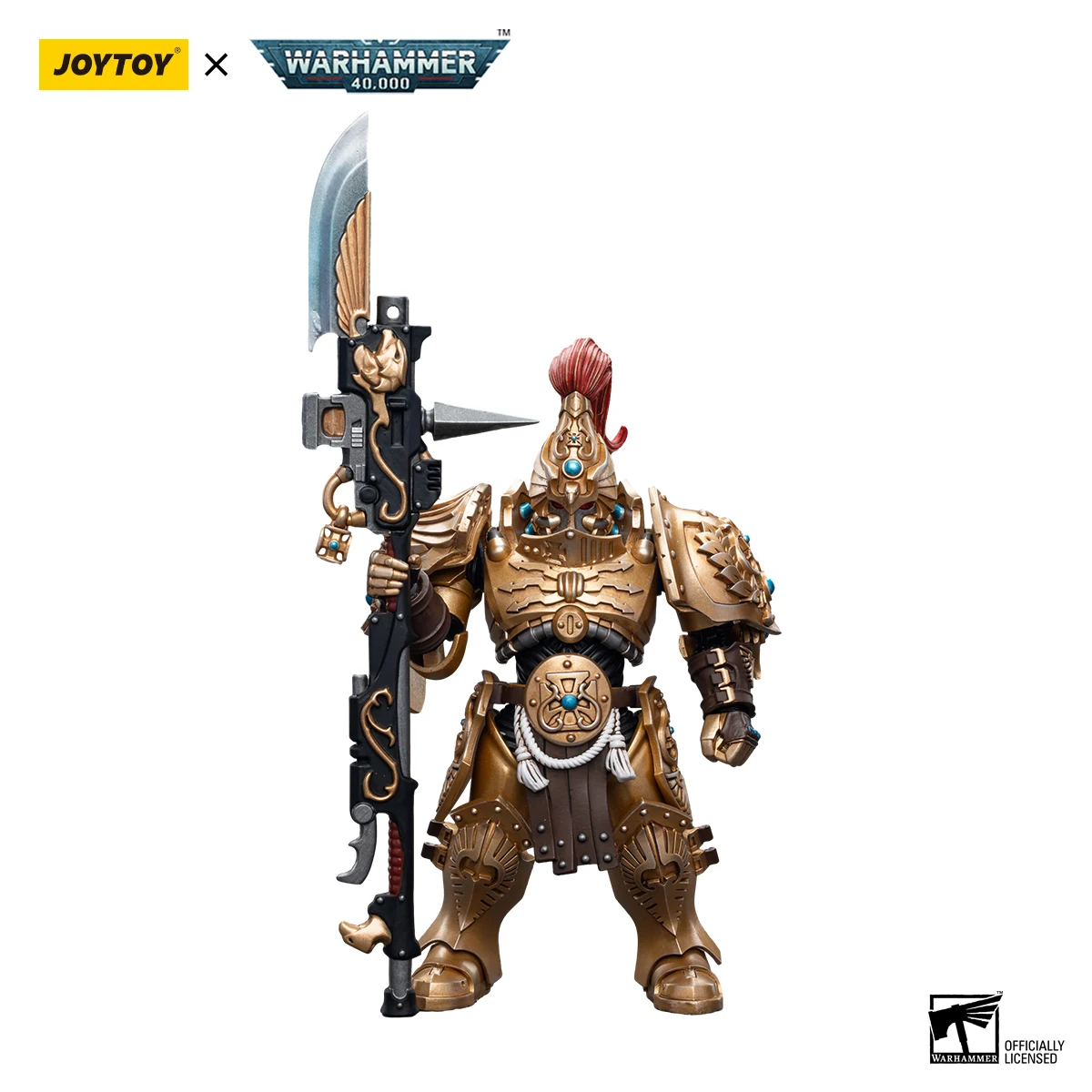 [IN-STOCK] JOYTOY Warhammer 40K 1/18 Action Figures Adeptus Custodes Custodian Guard Anime Collection Model Toy Free Shipping