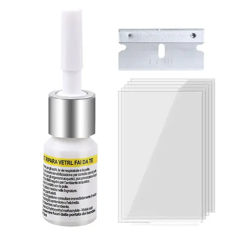 Herramientas de reparación de vidrio para ventana de coche, Kit de restauración de grietas para arañazos automáticos, líquido de reparación DIY, arreglo rápido de parabrisas