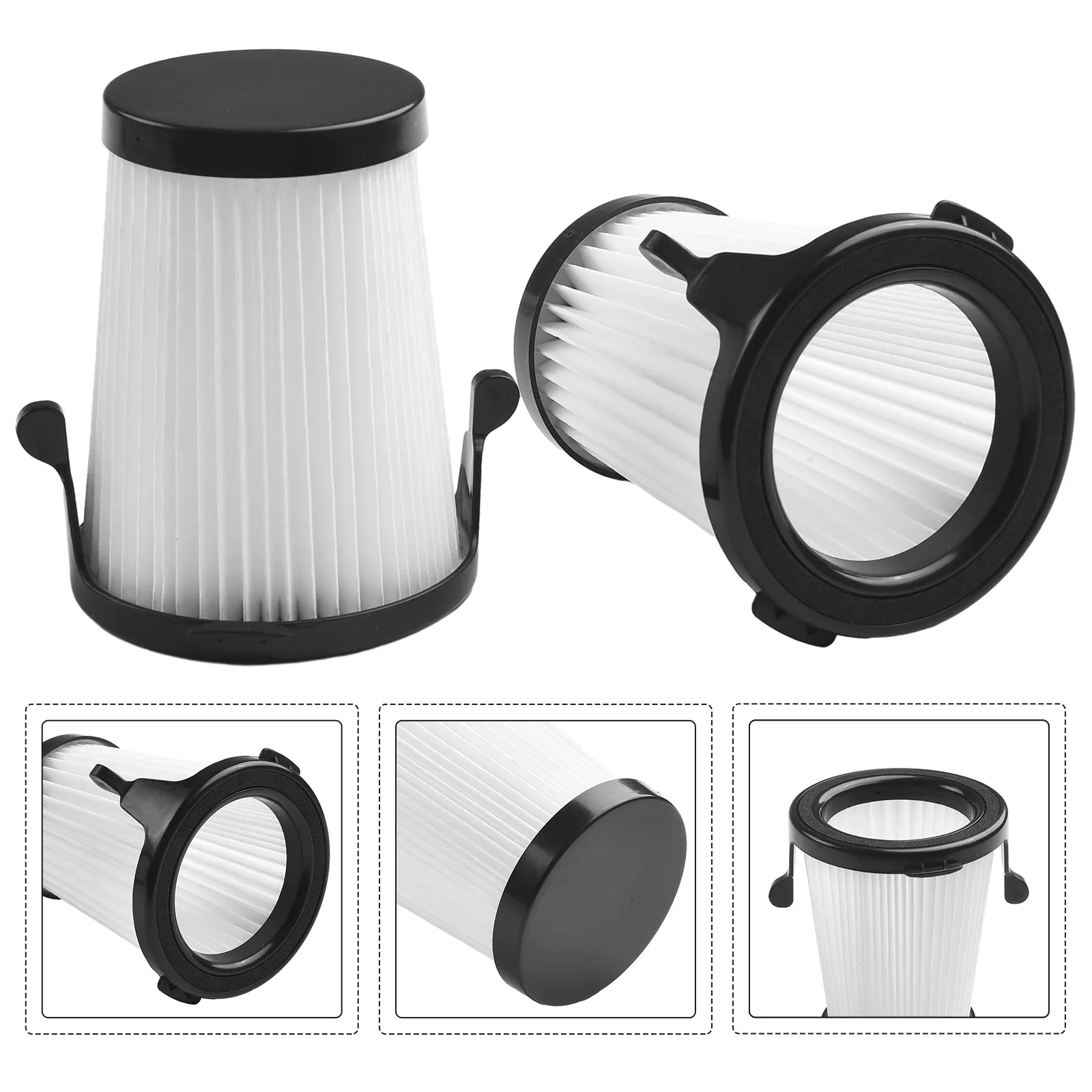 

2pcs Replacement Vacuum Filters For Model 49901950 085020 Compact Design For Filtering Fine Dust And Air Maintenance