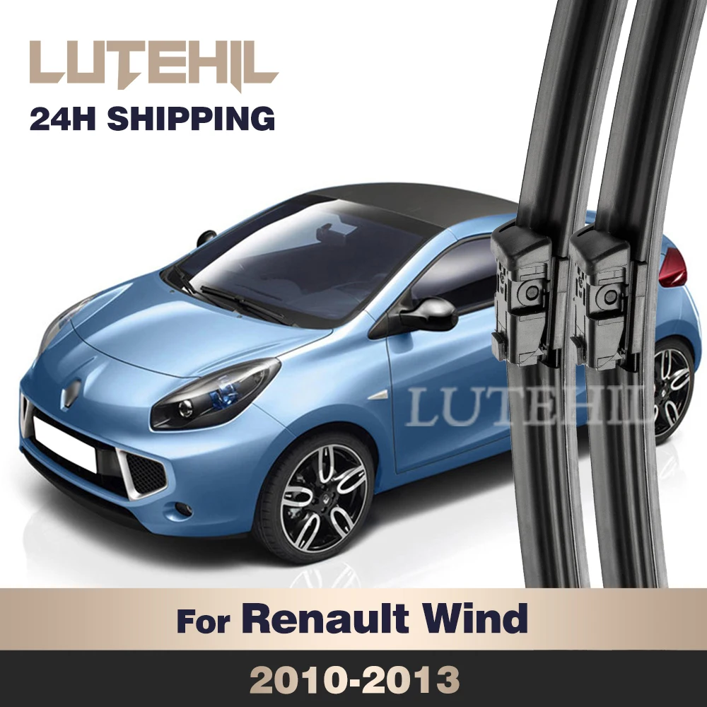 

For Renault Wind 2010-2013 2011 2012 Wiper Front Wiper Blades Windshield Windscreen Window Brush 24"+16"