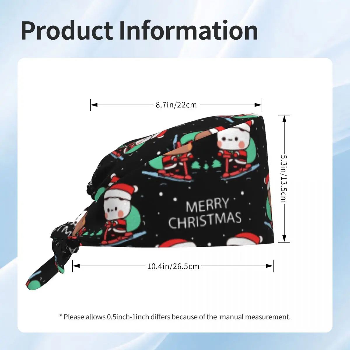 Chapéus de enfermagem dudu bubu trabalho esfrega chapéu natal moda médica boné para unisex feminino titular cabelo longo gráfico trabalho bonés