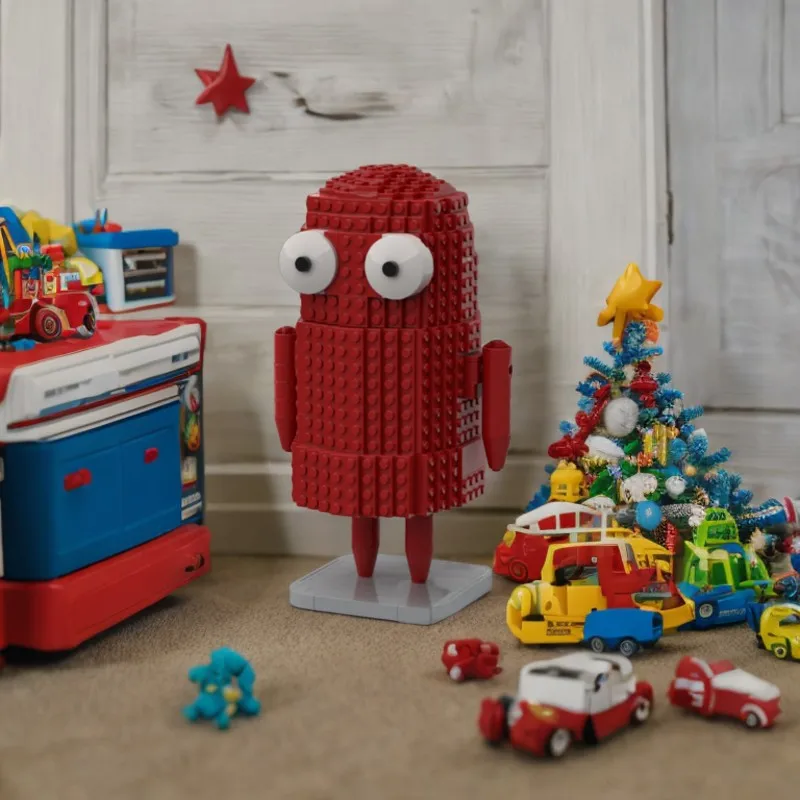 388PCS Sci-Fi Robot R.E.P.O. Bot Articulated Model Moc DIY Education Model Building Blocks Future Tech Toy