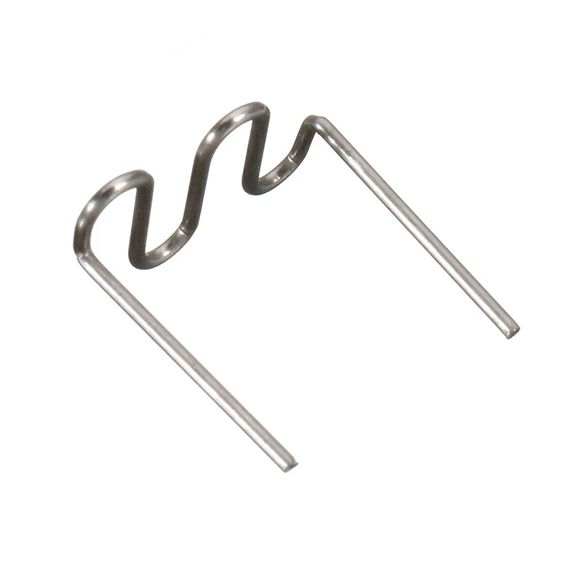 500PCS Cucitrice A Caldo Graffette Per Saldatore di Plastica Riparazione di Plastica Standard Pre Cut Onda Graffette Saldatura Paraurti Auto Paraurti Riparazione