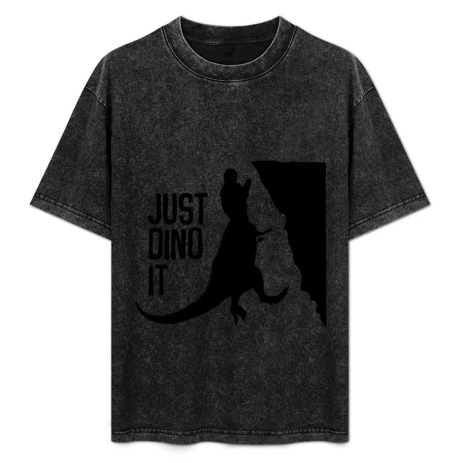 

Just Dino It, best dinosaur lovers gift T-Shirt Tough Fabric Work Tee