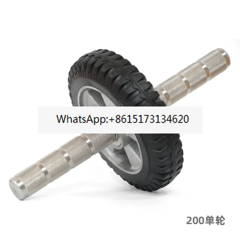 Big Seven Stainless Steel Ho-me Use Abdominal , Abdominal Muscle Fitness Silent Roller, Fat Body Slim-ming Belly Trai-ning