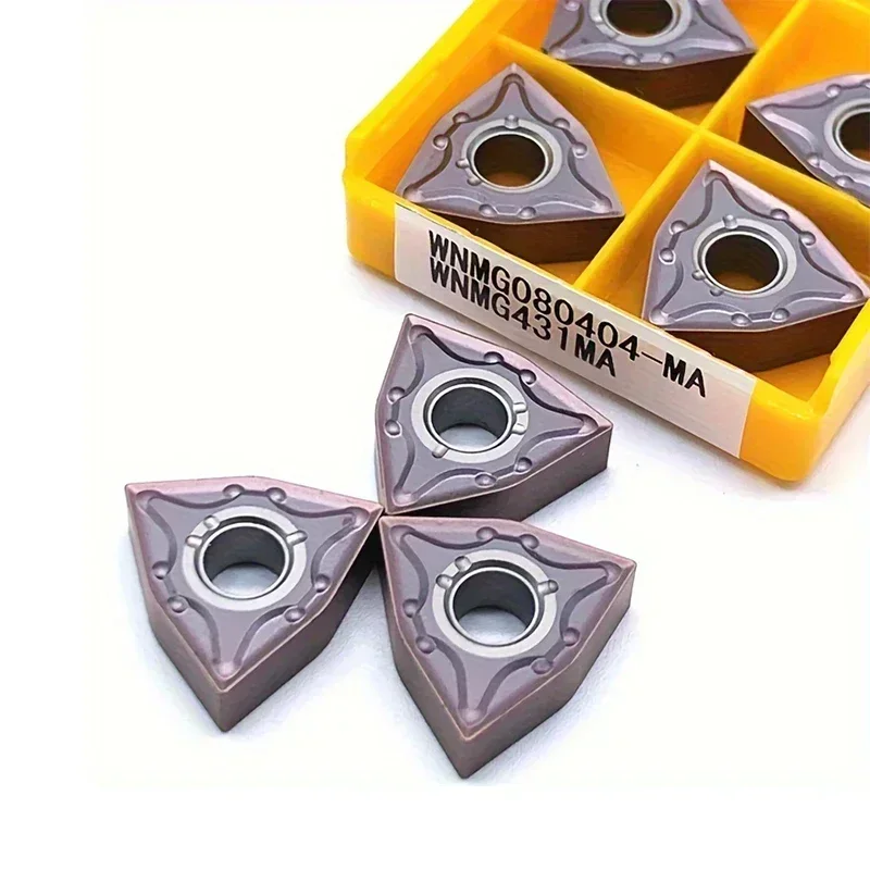 WNMG080408 WNMG080404 Cylindrical Turning Tool Carbide Inserts Lathe Cutter Stainless Steel or Steel Parts Available