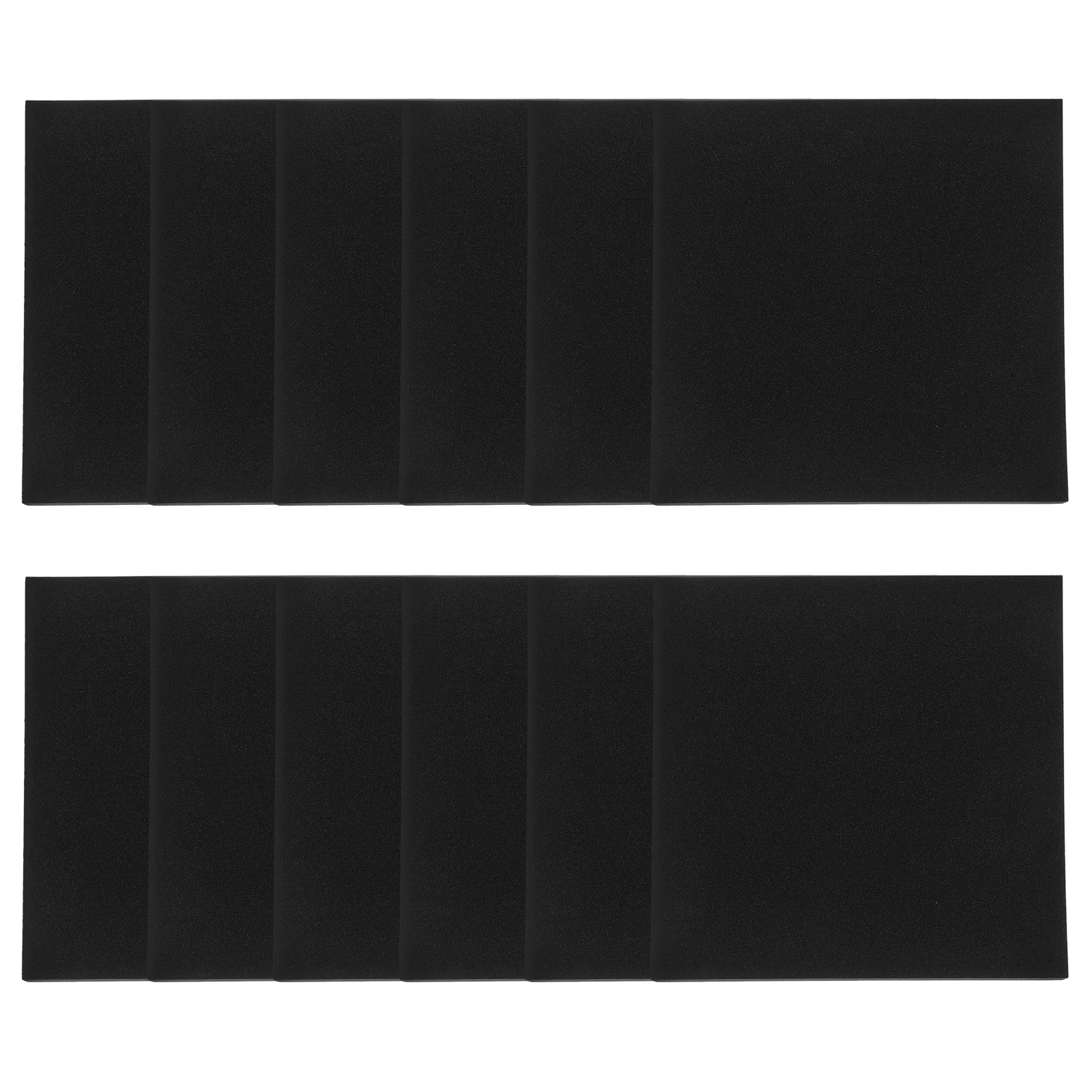 

12pcs Squares Adhesive Blocks Heat Resistant Oil Resistant Thermal Insulation Self Adhesive Sheets Anti Vibration Pads Protector