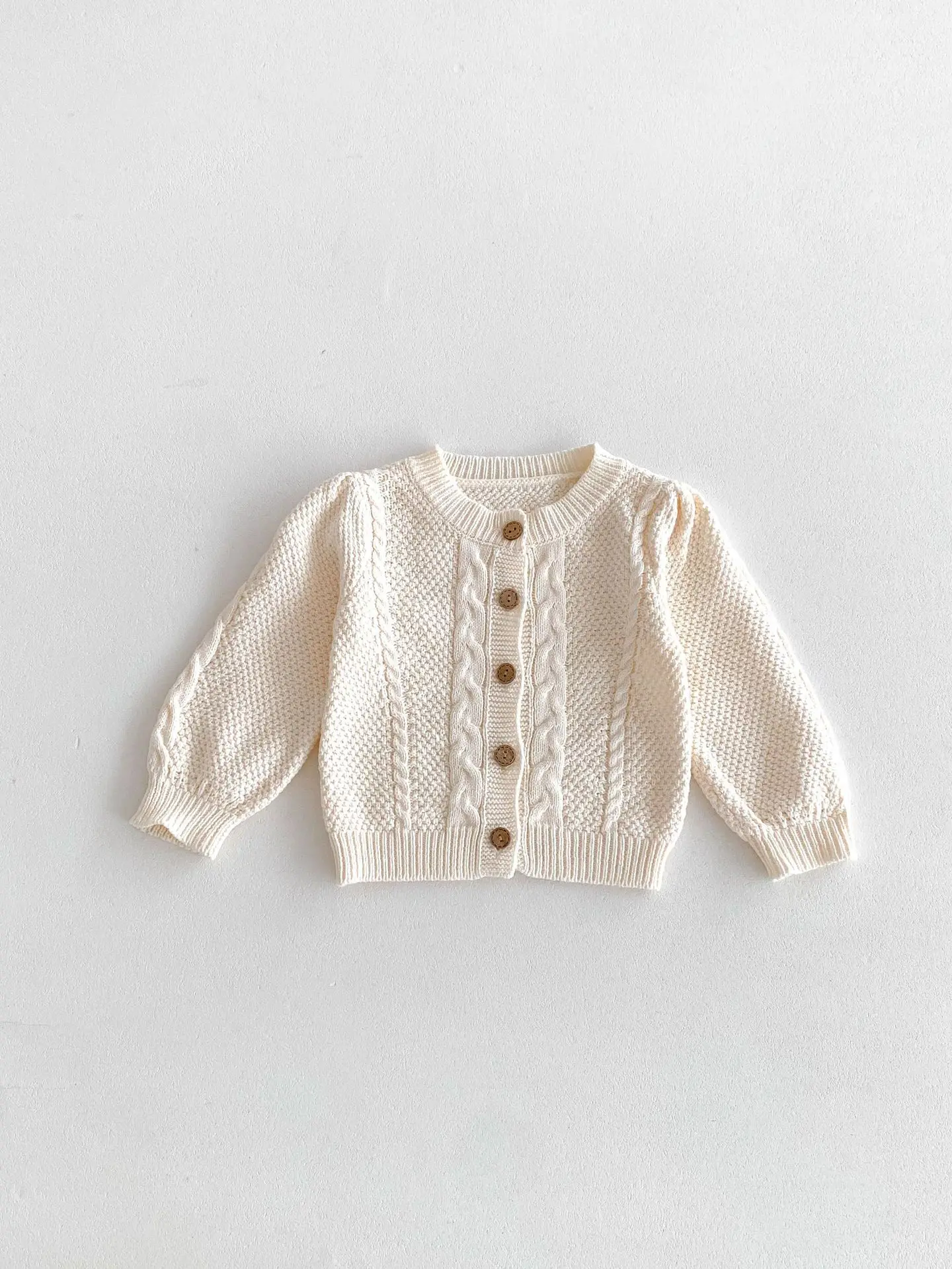 Baby Knitted Set 2024 Autumn New Baby Girl Versatile Long Sleeve Cardigan + Newborn Overalls 2pcs Suit Infant Toddler Outfits