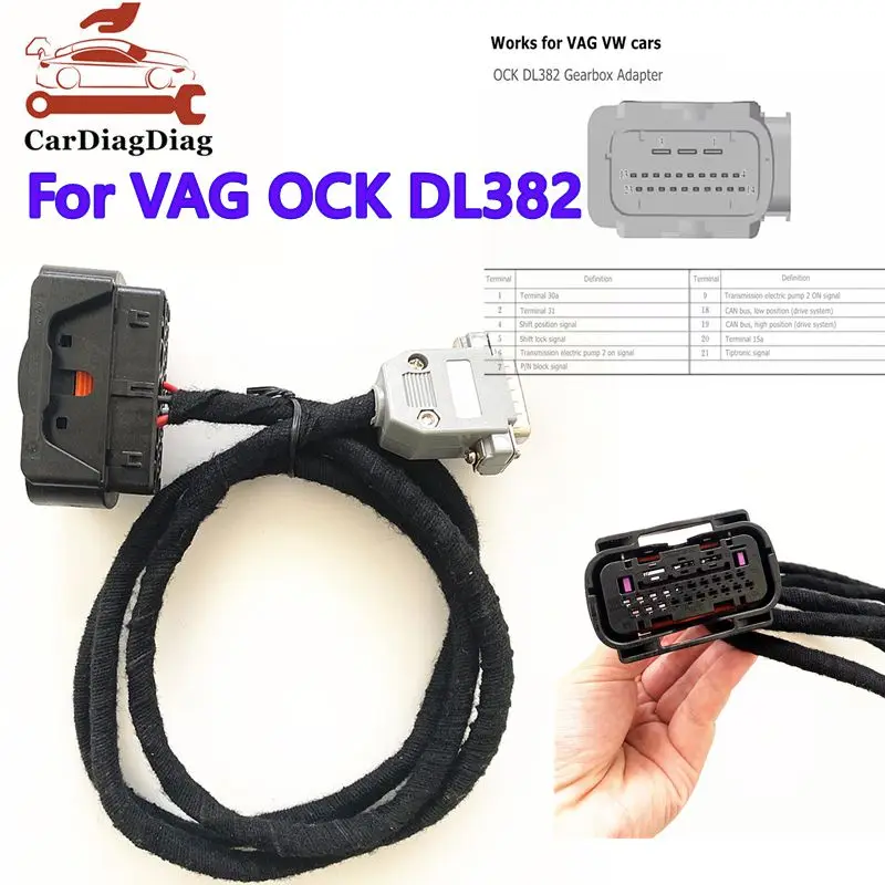 vw-ock-dl382-ギアボックスアダプターケーブルプロフェッショナル用-vag-読み取りおよび書き込みサポート-11-定義対応-ベストプライス