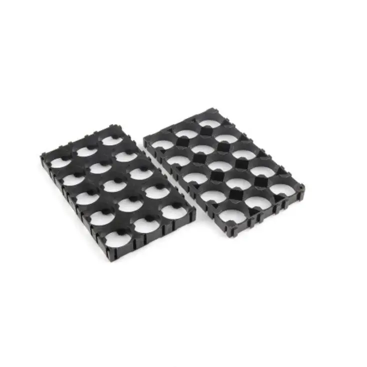 10pcs Plastic Cylindrical Battery Case Holder Bracket Spacer Frame Radiating Lithium Batery Anti Vibration For DIY Pack