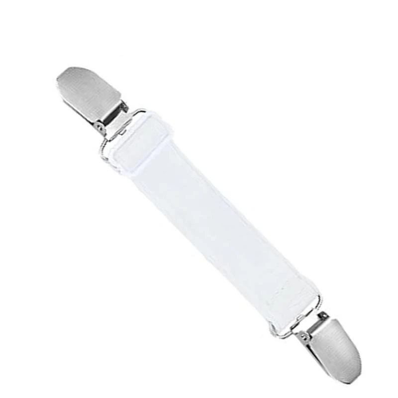 5ASD Dress Multiuse Cincher Clip Fastener Band for Women's Fashion Elastic Back Clip per scialli e cardigan