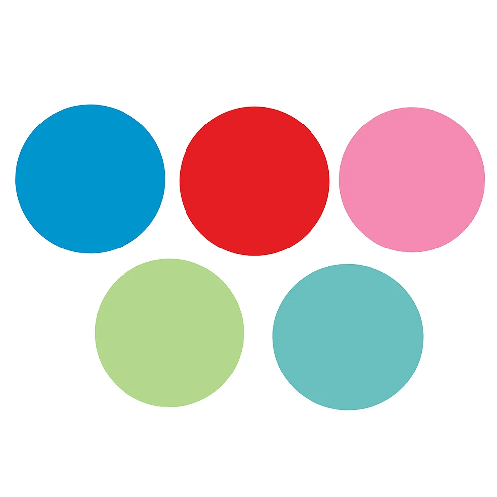 

Self Adhesive Message Board Labels Circular Sticker Paper Wall Circle Stickers Reusable Kids Education Training Writing Practice