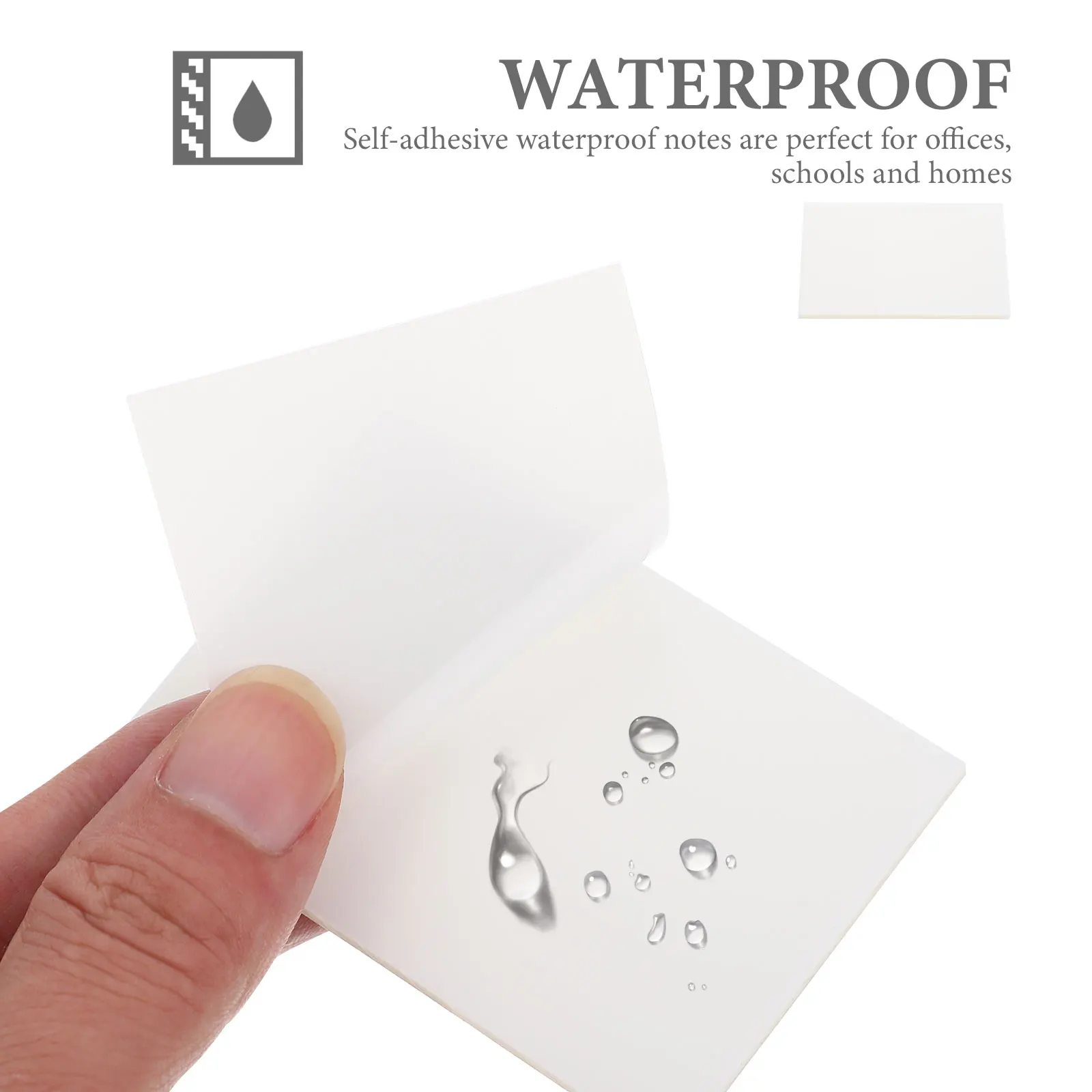 

10Pcs Transparent Memo Stickers Clear Message Reminders Creative Note Pads For Office Home School Desk Surfaces
