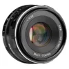 Meike 35 mm f1.7 Enfoque manual APS-C Lente gran angular para Sony E/M43/Canon EF-M/Fujifilm FX 3