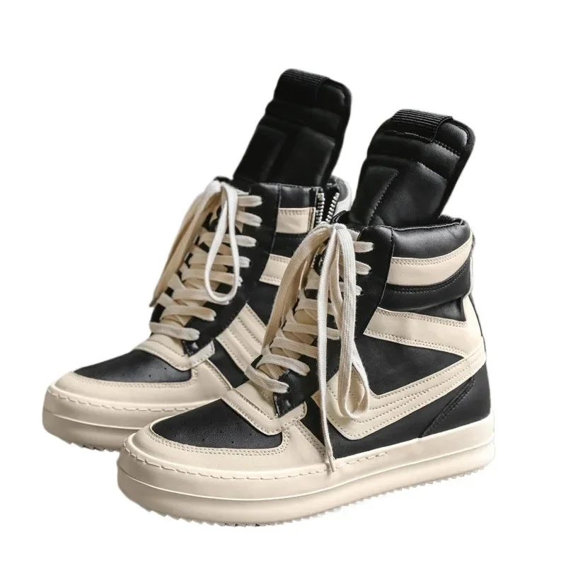 

New multifunctional high top men's shoes, niche retro sports and leisure board shoes, fashionable and trendy sports shoes