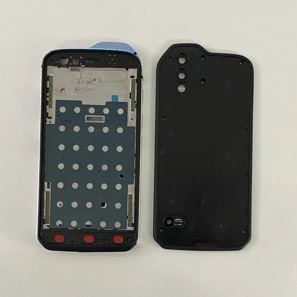 For Cat S61 S 61 Phone Front Frame Housing No LCD Repair Parts For Cat S61 Battery Case Housing Cover