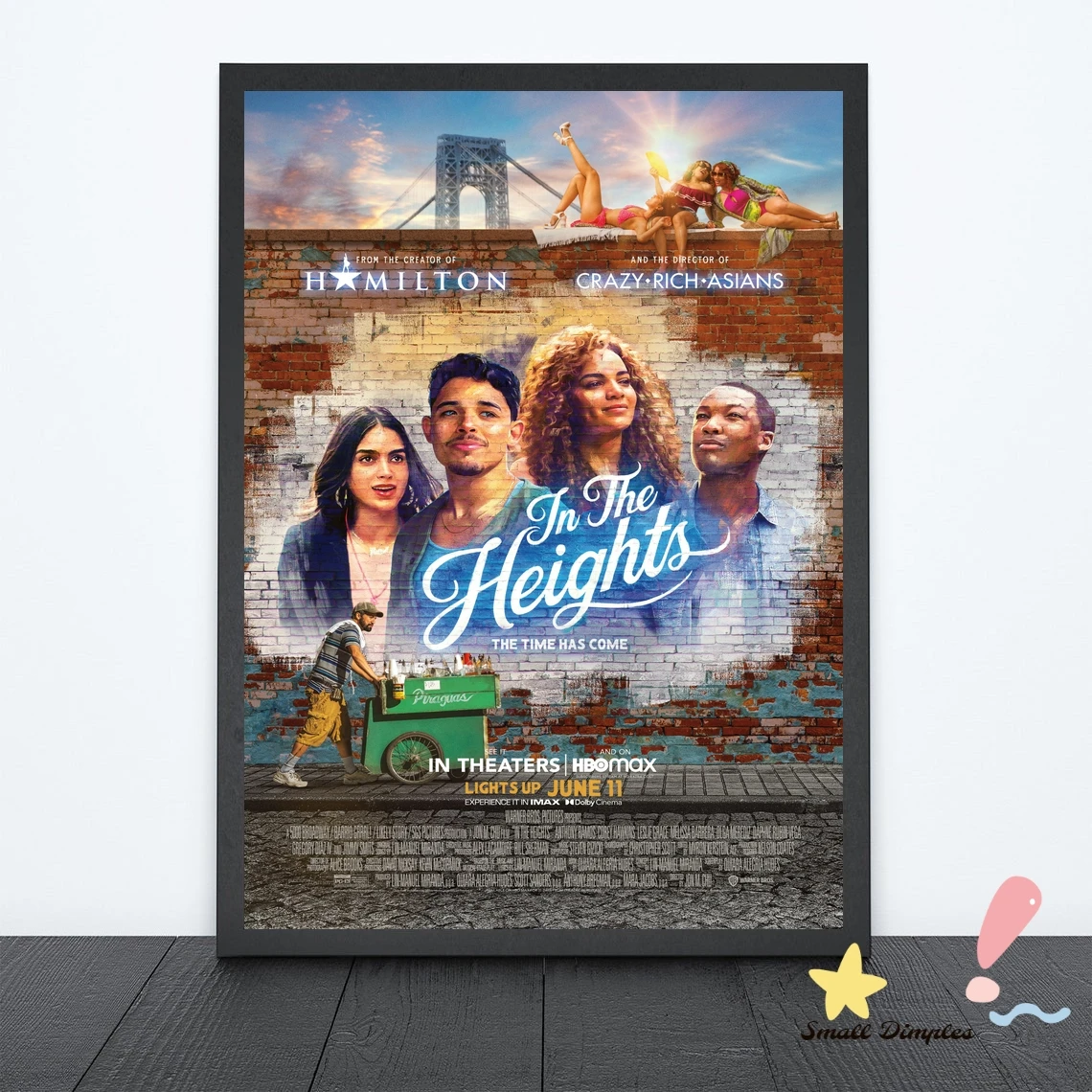 

In The Heights Classic Movie Poster Canvas Art Print Home Decoration Wall Painting ( No Frame )