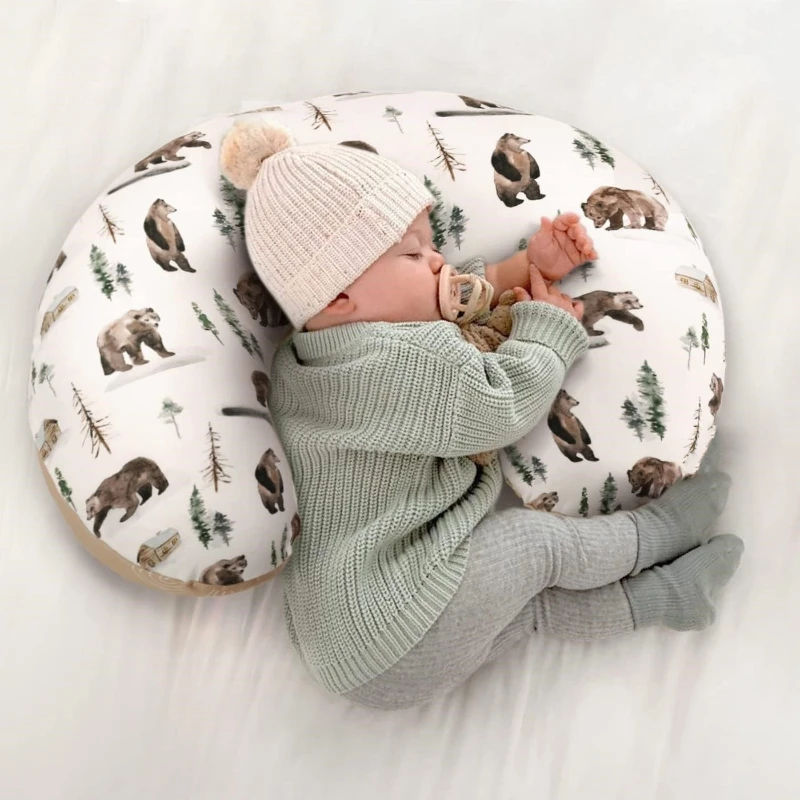 U-shaped Nursing Pillow For Pregnant Women With Anti Spitting Function For Babies Lying and Hugging for Breastfeeding