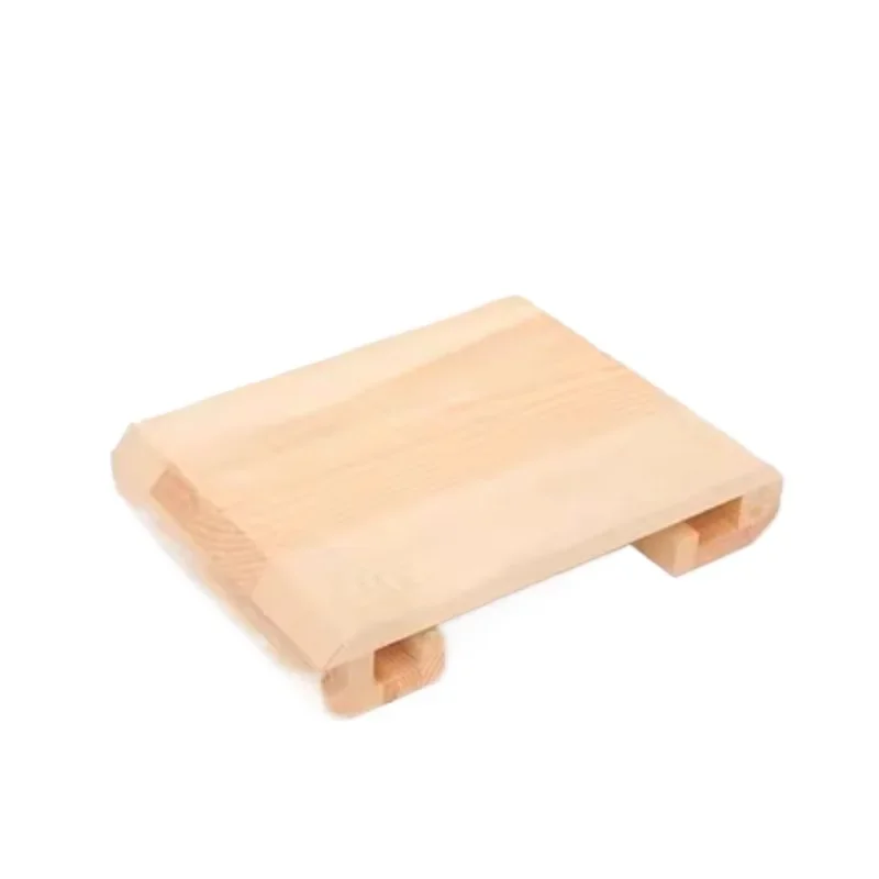 

Creative Solid Wood Meditation Stool Small Tea Table for Bay Window Entryway Shoe Bench Zen Sitting Chair for Home Use