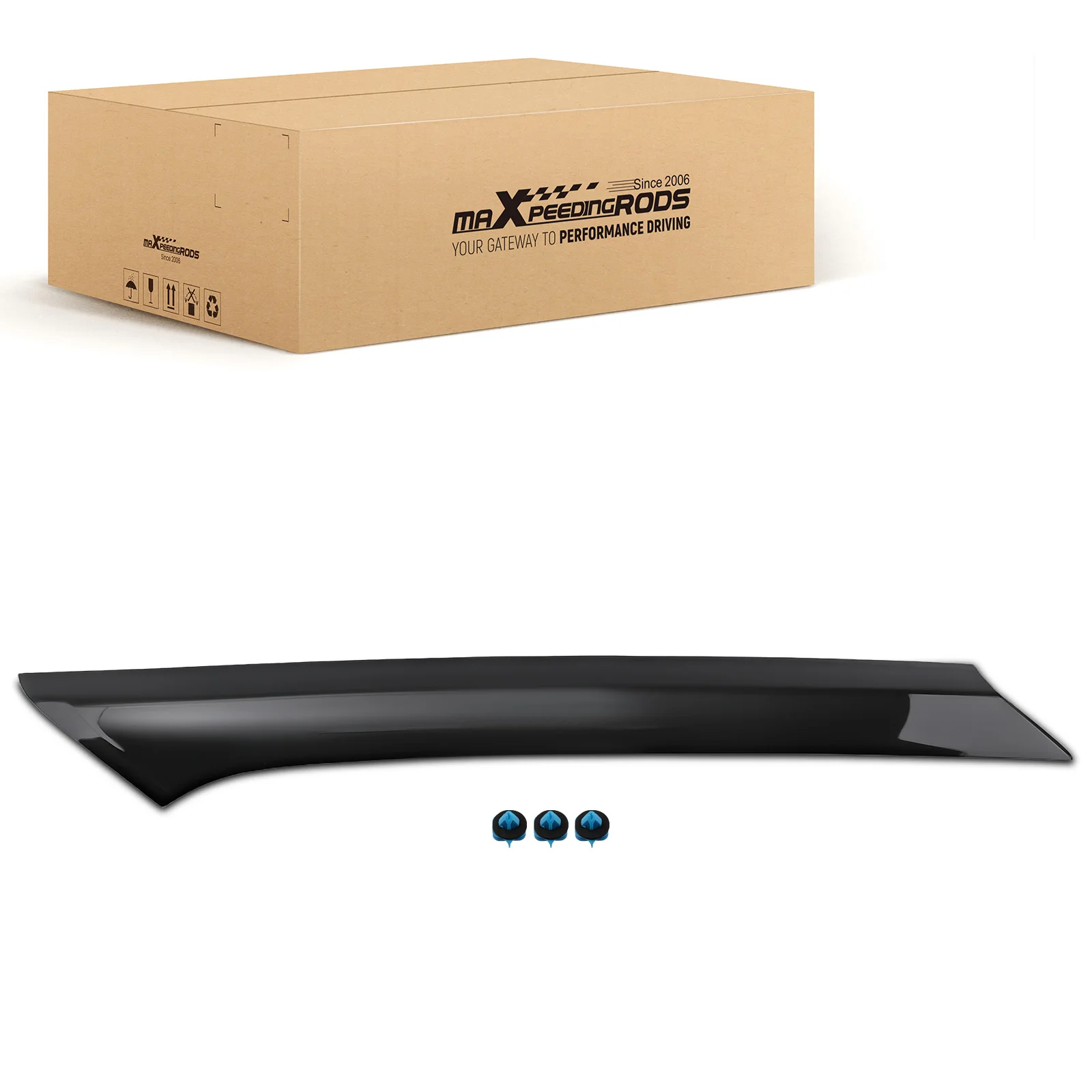

Windshield A-Pillar Trim For Ford Flex 09-19 Exterior Left Painted Black