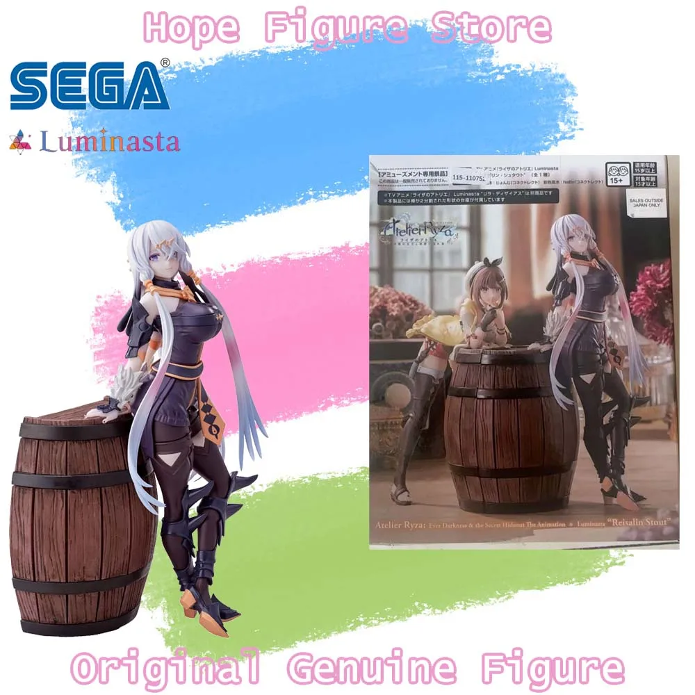 Em Estoque: Nova Figura Genuína Sega Luminasta Atelier Ryza Ever Darkness & The Secret Hideout Lila Decyrus - Modelo de Anime Colecionável