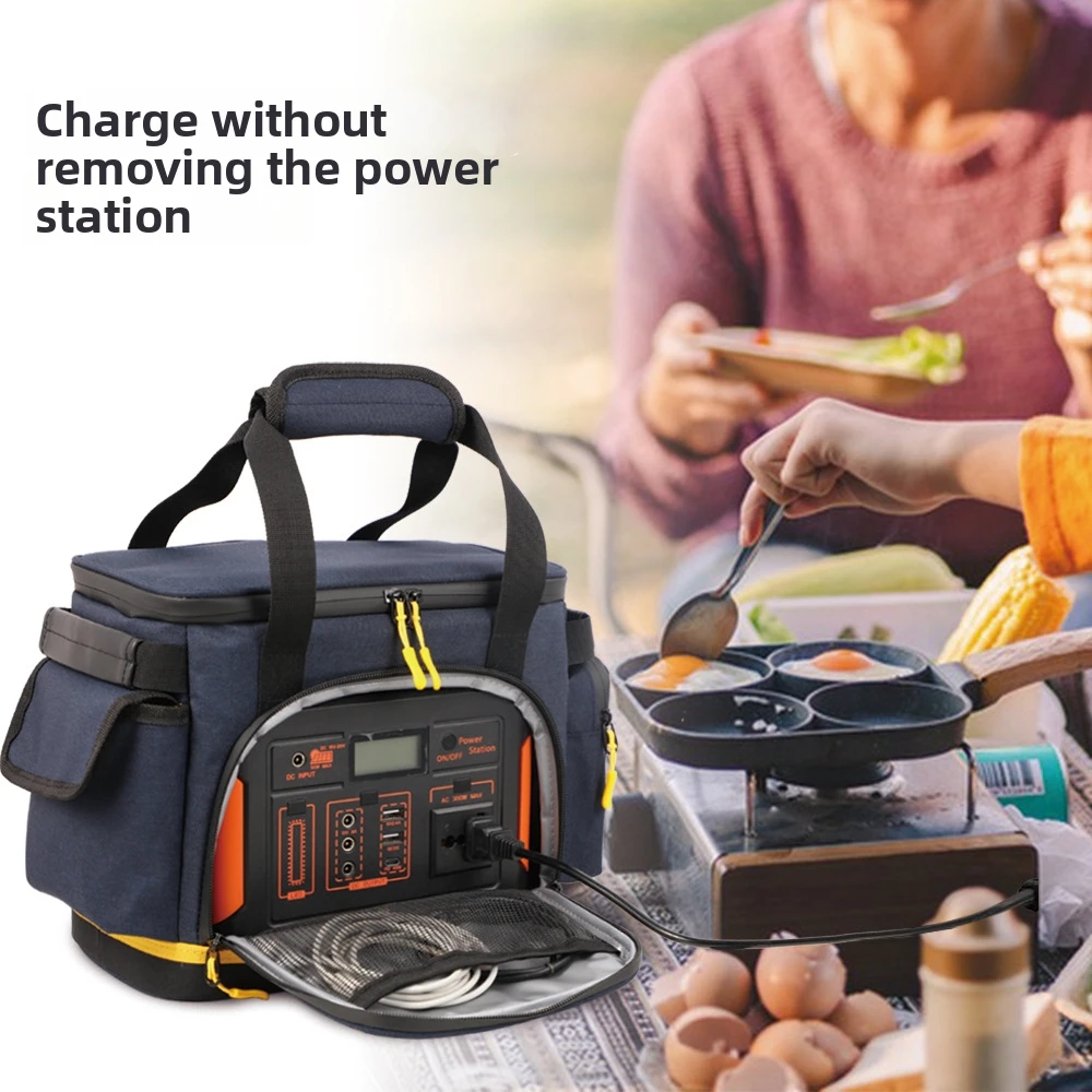 Camping Electric Storage Bag Waterproof Dustproof Portable Handbag Outdoor Travel Carry Pouch Camping Equipment Camping Accessor