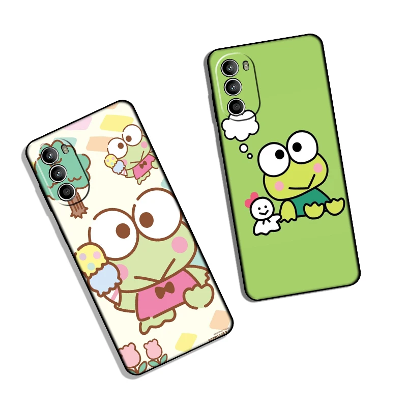 Moto G85 G34 G31 G04 G04S G24 G54 Power Kero Kero Keroppi Creative Design Soft Case Phone Case