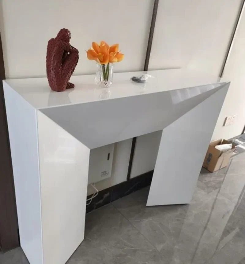 Console Tables Console a Long Narrow Table Aisle Corridor Decoration Table