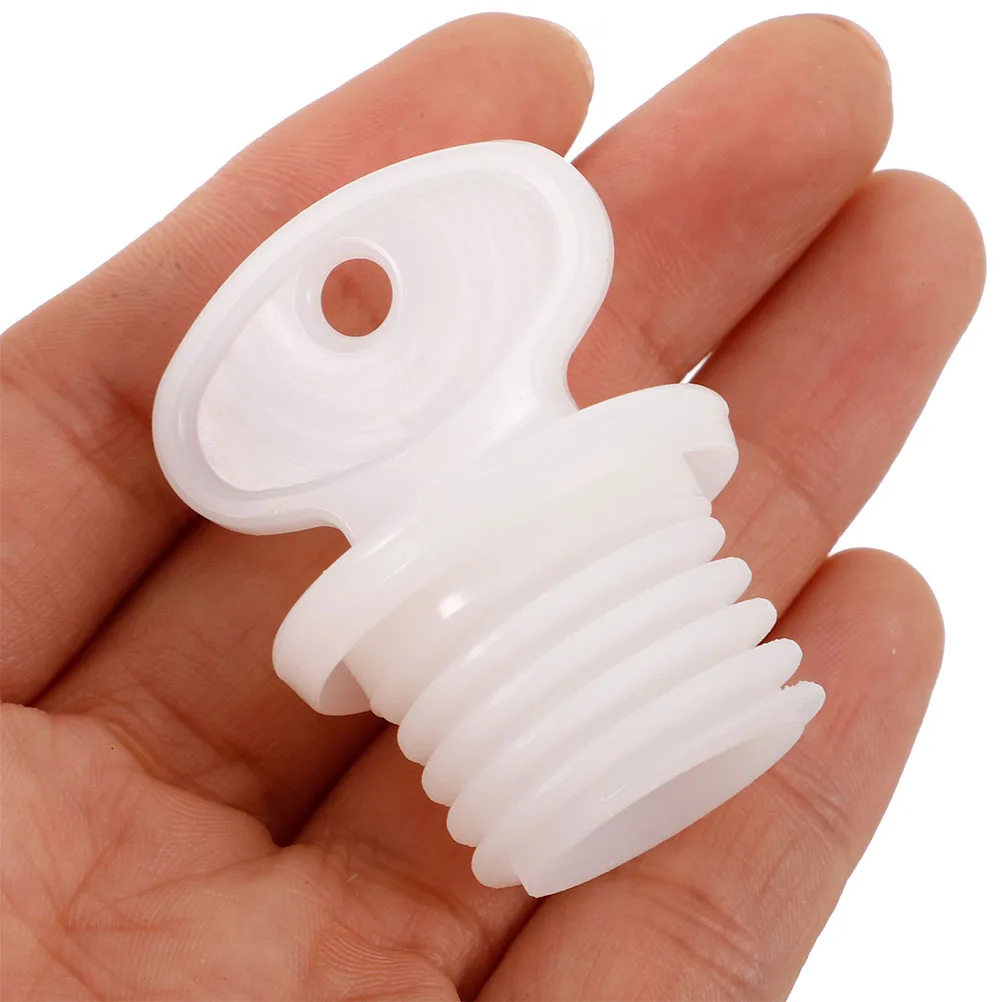 

2Pcs Versatile Compatibility Plastic Stopper Caps for Hot Water Bottles Corks Replacement Stoppers Sack Lid Plug Thermometer