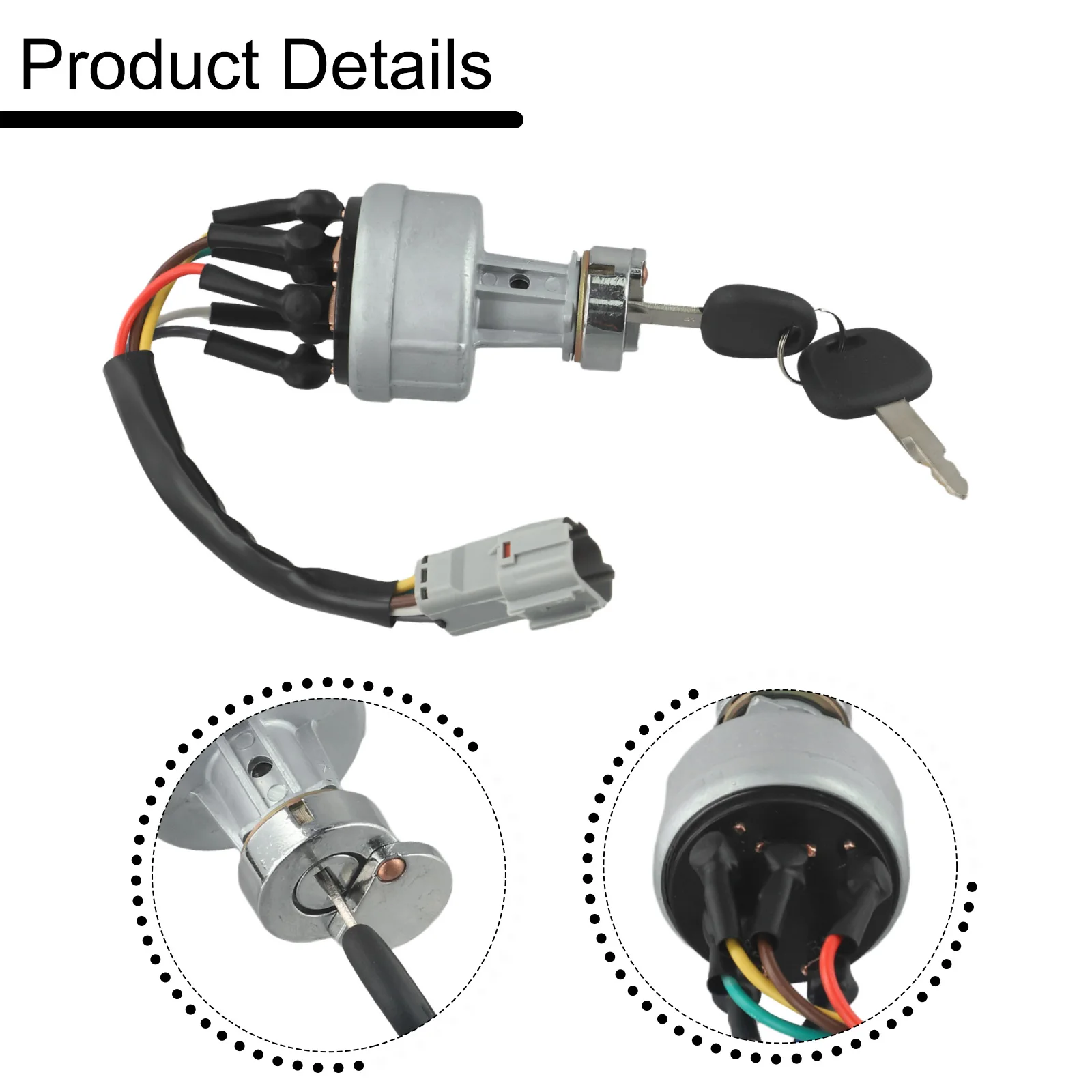 

Reliable Performance and Easy Installation Ignition Switch for Crawler Excavators R130LC3 R160LC7 R290LC9 R160LC3 21E610430