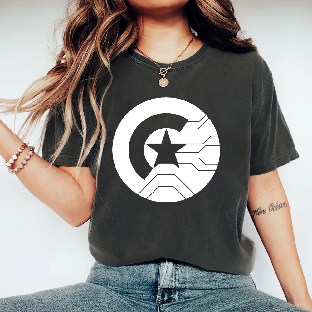 

Winter Soldier Shirt Winter Soldier Bucky Barnes T Shirt Unisex Graphic T Shirts Short Sleeve Tshirts Superhero Tees Casual Tops