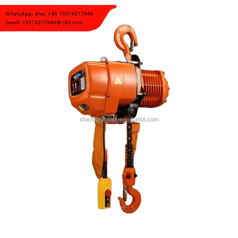 Safe Electric Winch With Chain High Lifting Equipment Electric Hoist Winch For Sale