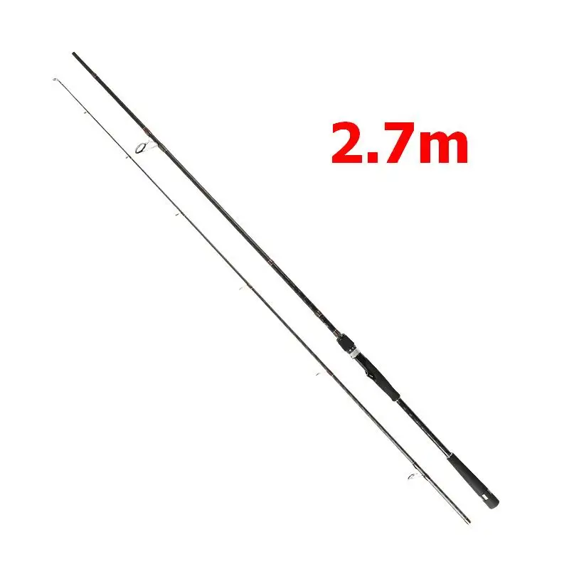 

ZZ369 2.7m 164g M MH 30T Carbonfiber X Wrapped Fast Fuji Line Guide Reel Seat Seabass Bass Fishing Rod Tip 2.2mm Bait 15-45g